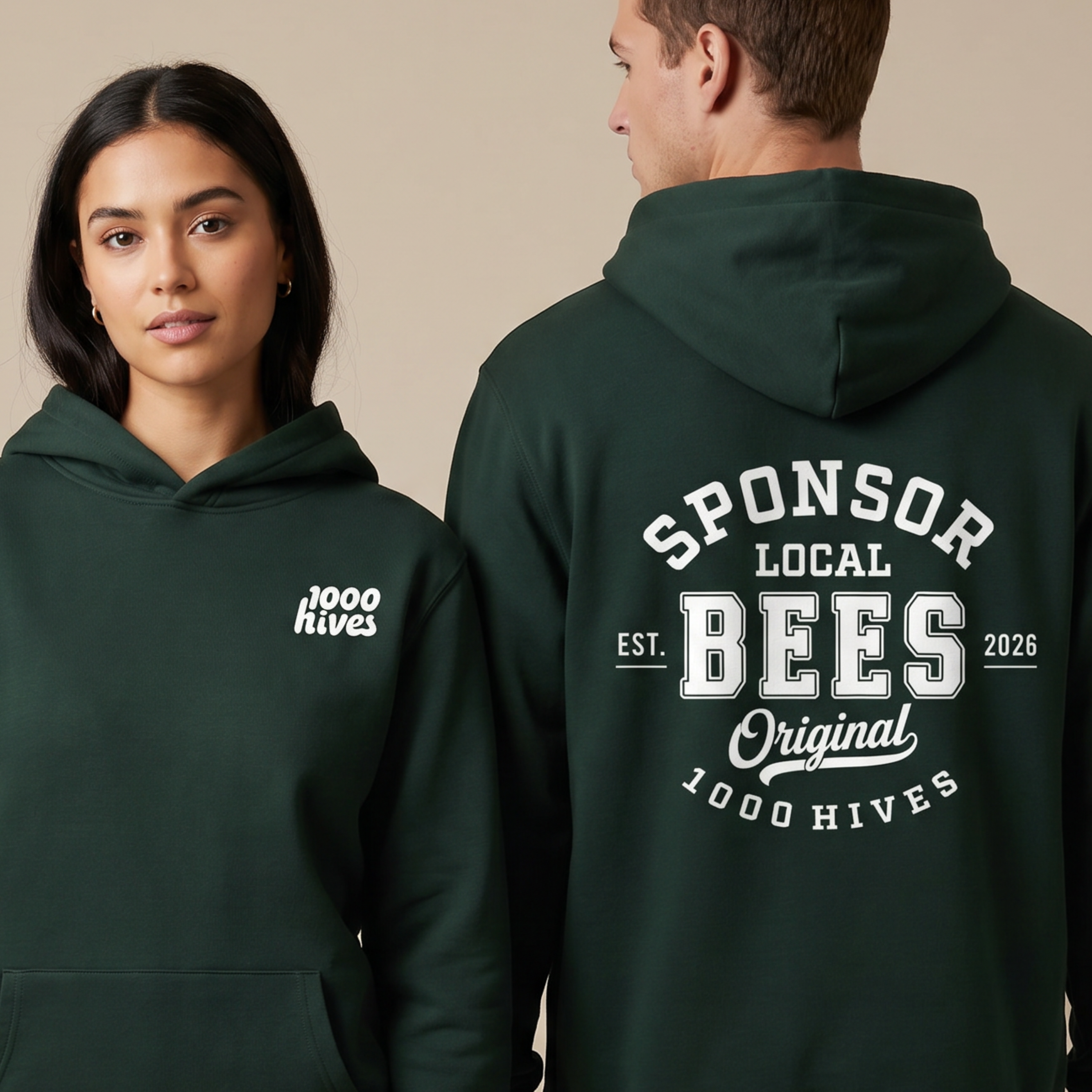 The Original Premium Hoodie - Pine Green