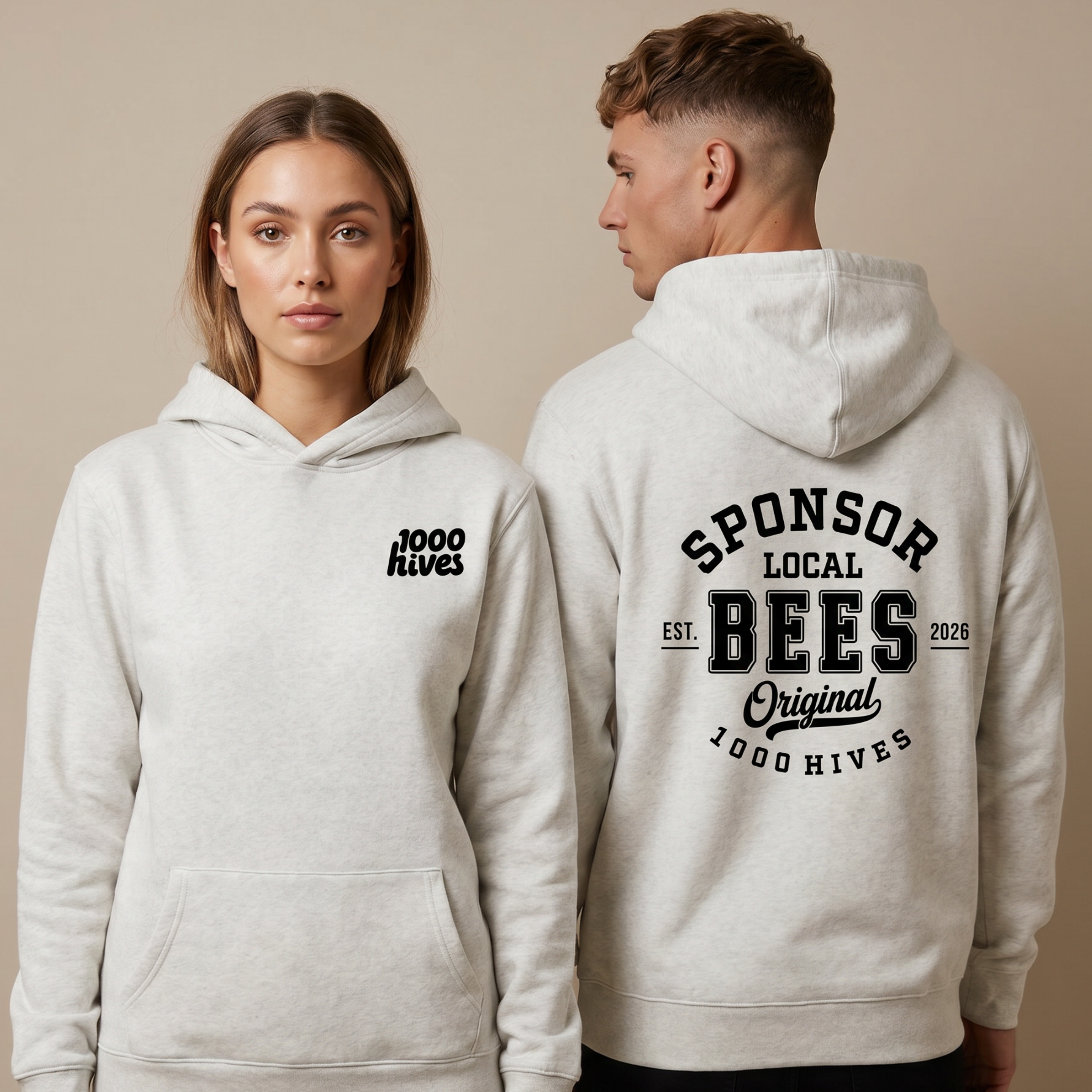 The Original Premium Hoodie - White Marie